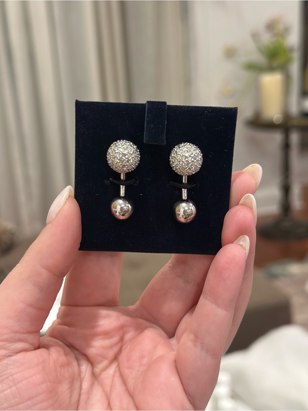 Swarovski Henry Silver Shade Cufflinks